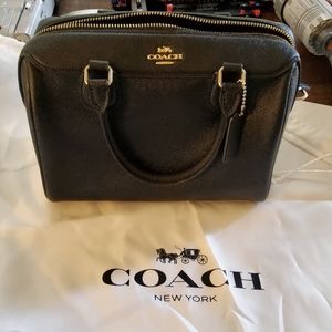 Coach Black Satchel Bag